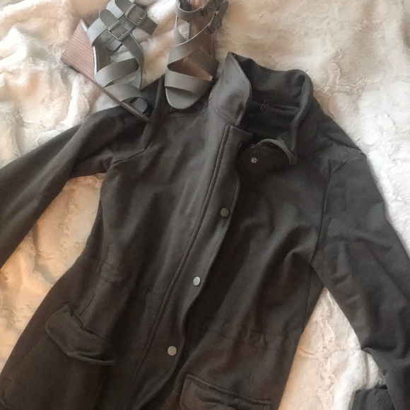 neon buddha Jackets & Blazers - NWT Neon Buddha Sweater Jacket - Sage Green